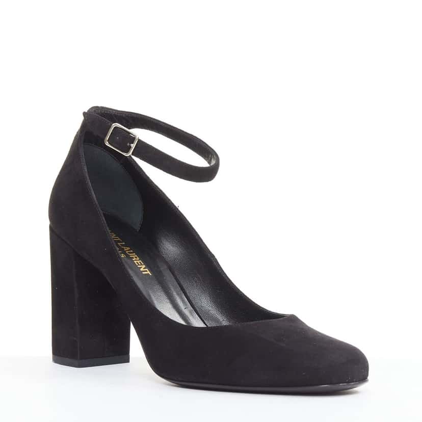 Saint Laurent Product Black Suede Very good condition - Back View