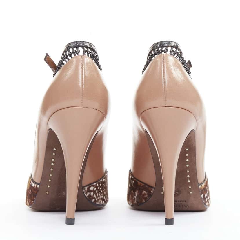 Valentino Product Brown Leather Very good condition - Box View