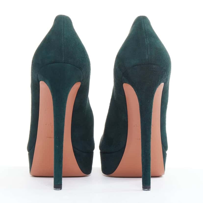 Alaia Product Green Suede Very good condition - Box View