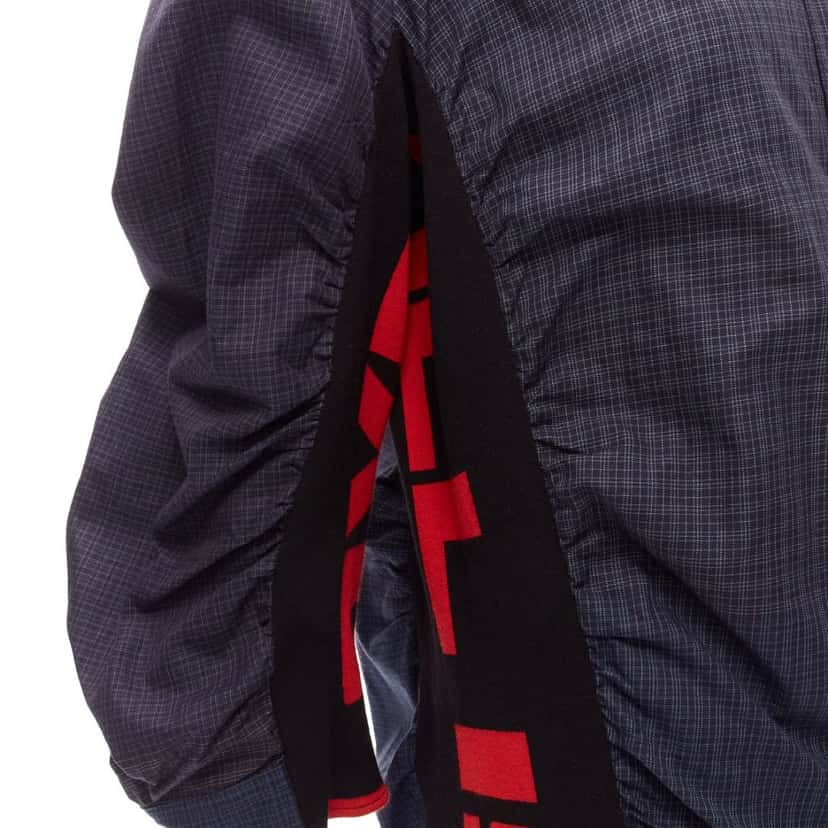 Stella McCartney Deconstructed Shirt Dress Blue Cotton Never worn - Back View