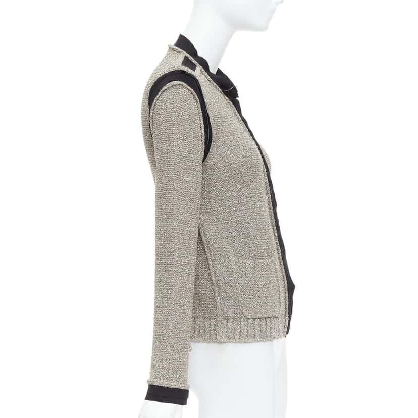 Lanvin Metallic Long Cardigan Gold Polyamide Fair condition - Box View