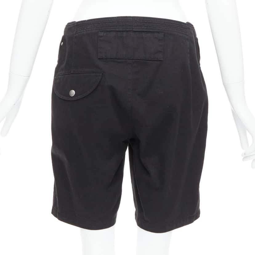 Saint Laurent Floral Capri Shorts Black Cotton Good condition - Box View