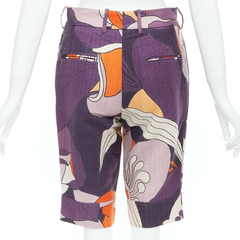 Marni Leather Riding Shorts MultiColor Very good condition - Box View