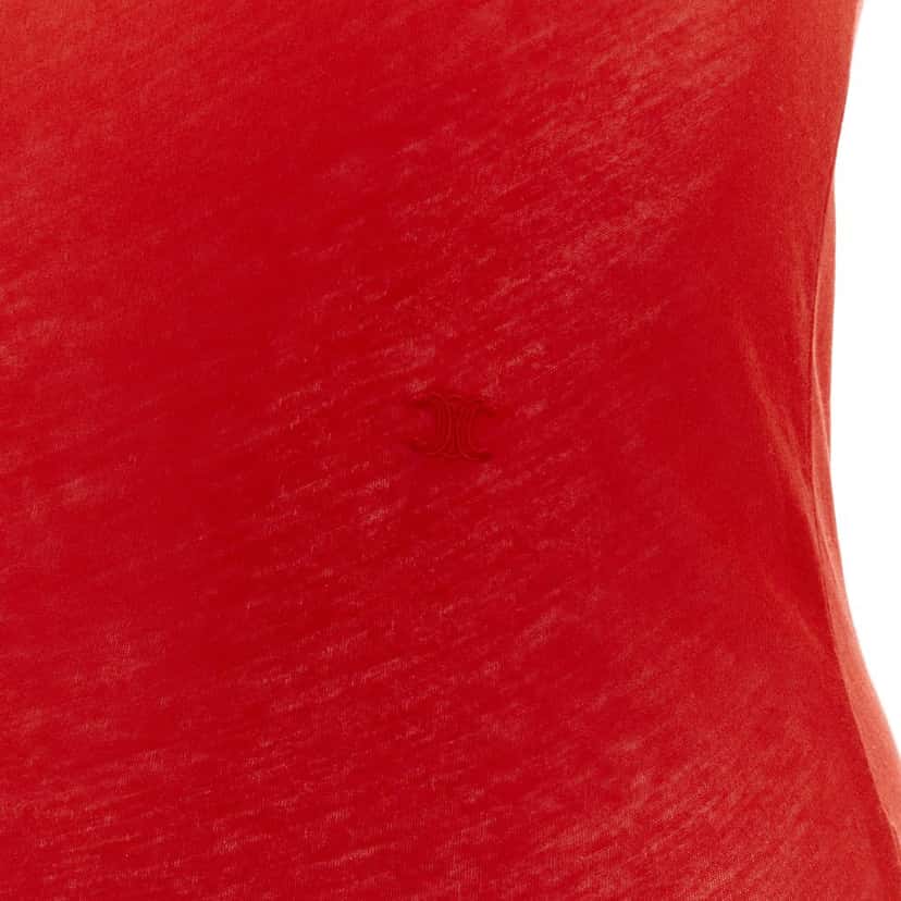 Celine Product Red Silk Very good condition - Back View