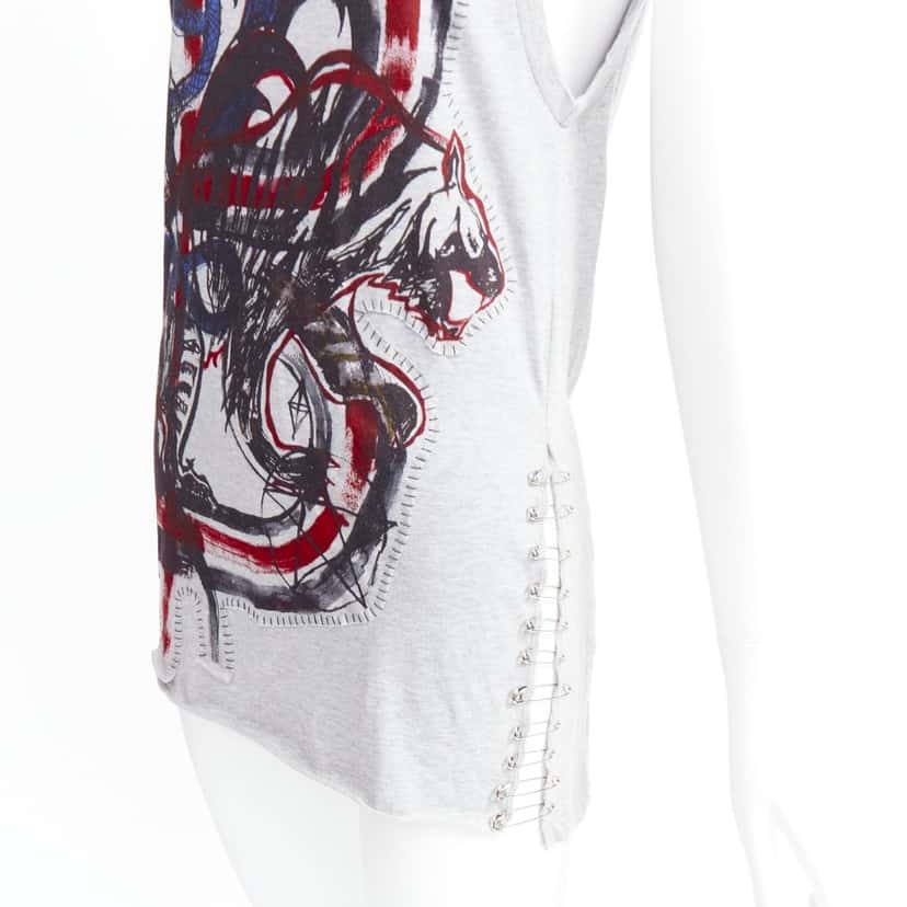 Balmain Product Grey Cotton Very good condition - Back View