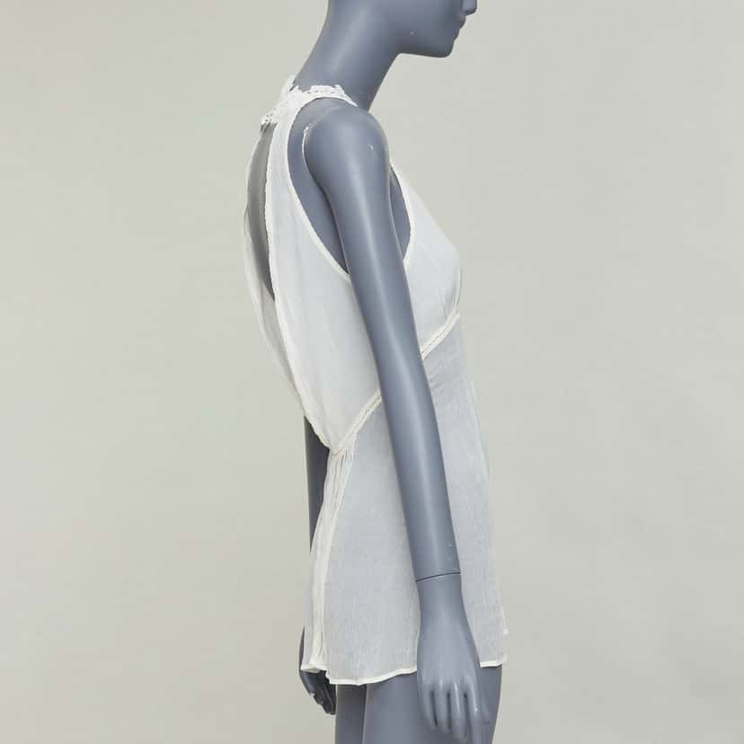 La Perla Product Ecru Silk Very good condition - Model View