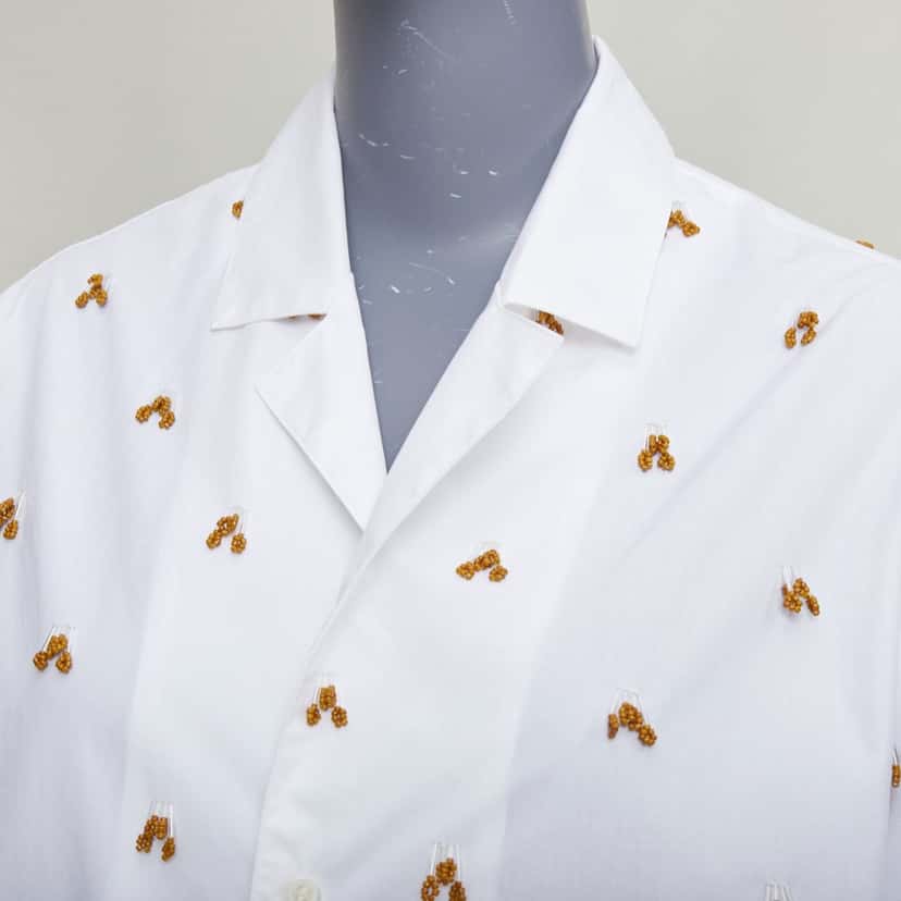 Jacquemus La Chemise Bl√© White Cotton Very good condition - Back View