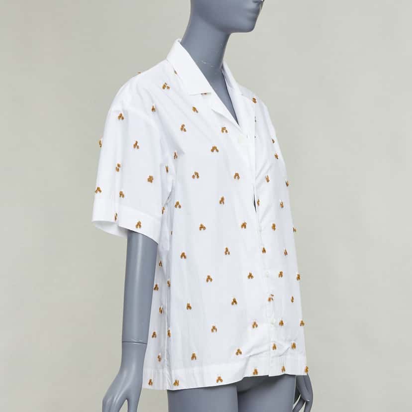Jacquemus La Chemise Bl√© White Cotton Very good condition - Inside View