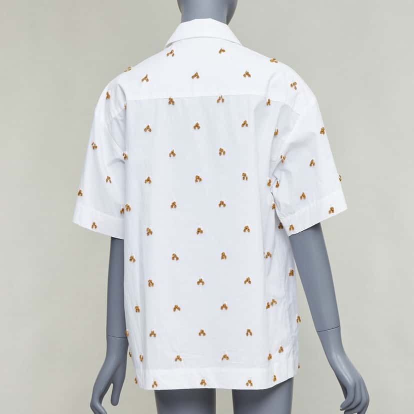 Jacquemus La Chemise Bl√© White Cotton Very good condition - Box View