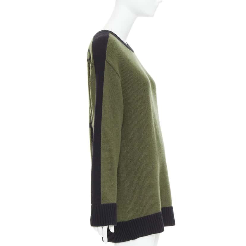 Christian Dior Product Green Wool Very good condition - Model View