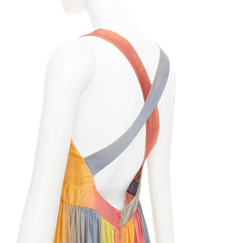 Dior Product MultiColor Silk Very good condition - Back View