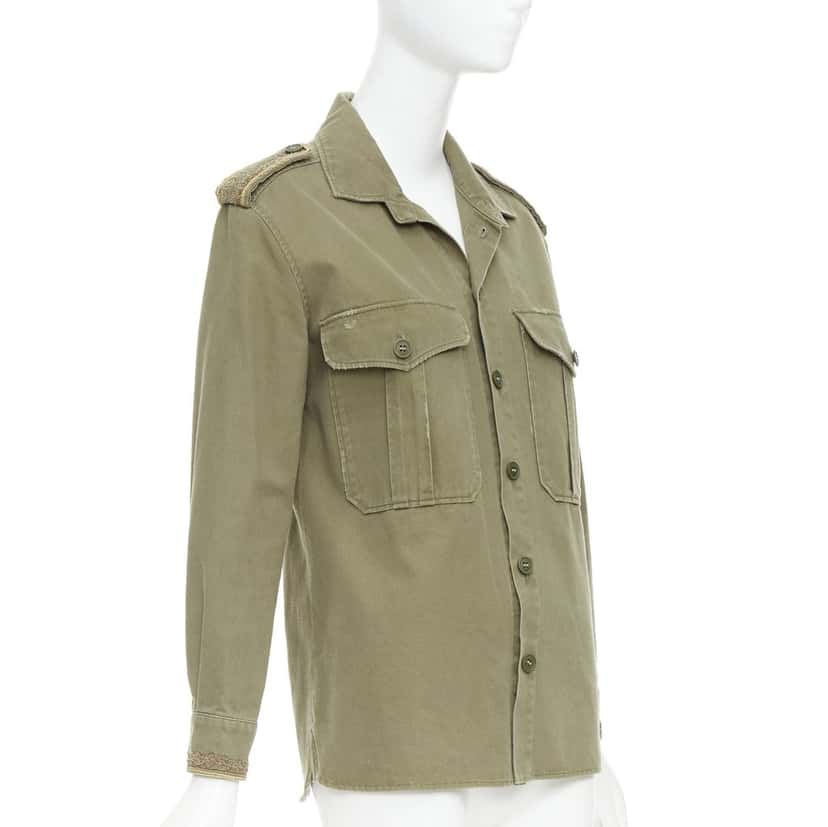 Saint Laurent Product Khaki Cotton Very good condition - Inside View