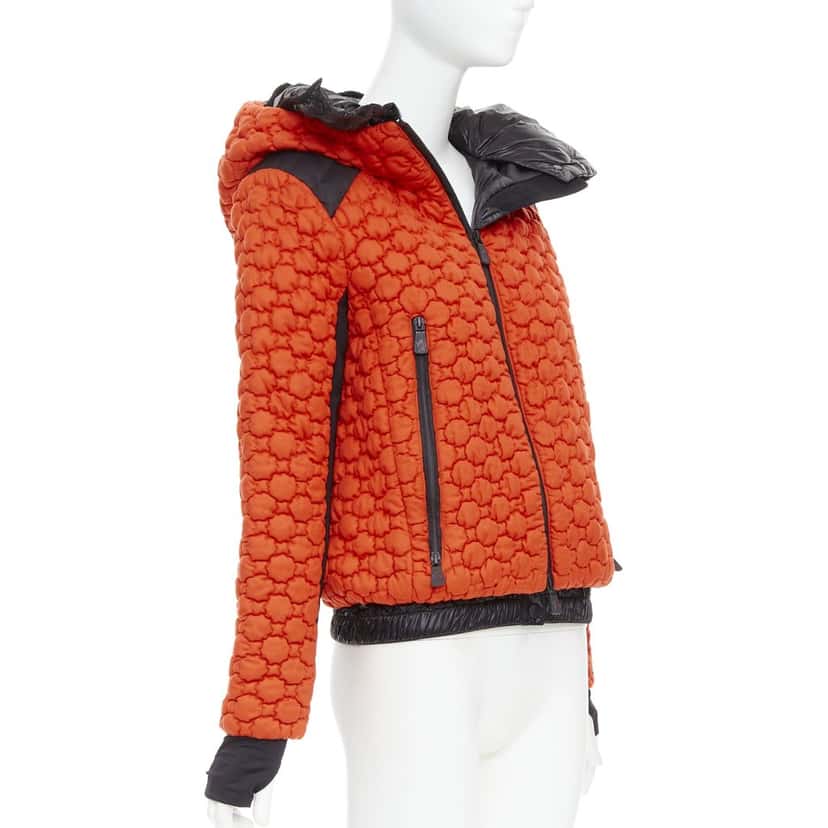 Moncler Soubeyran Orange Wool Very good condition - Inside View