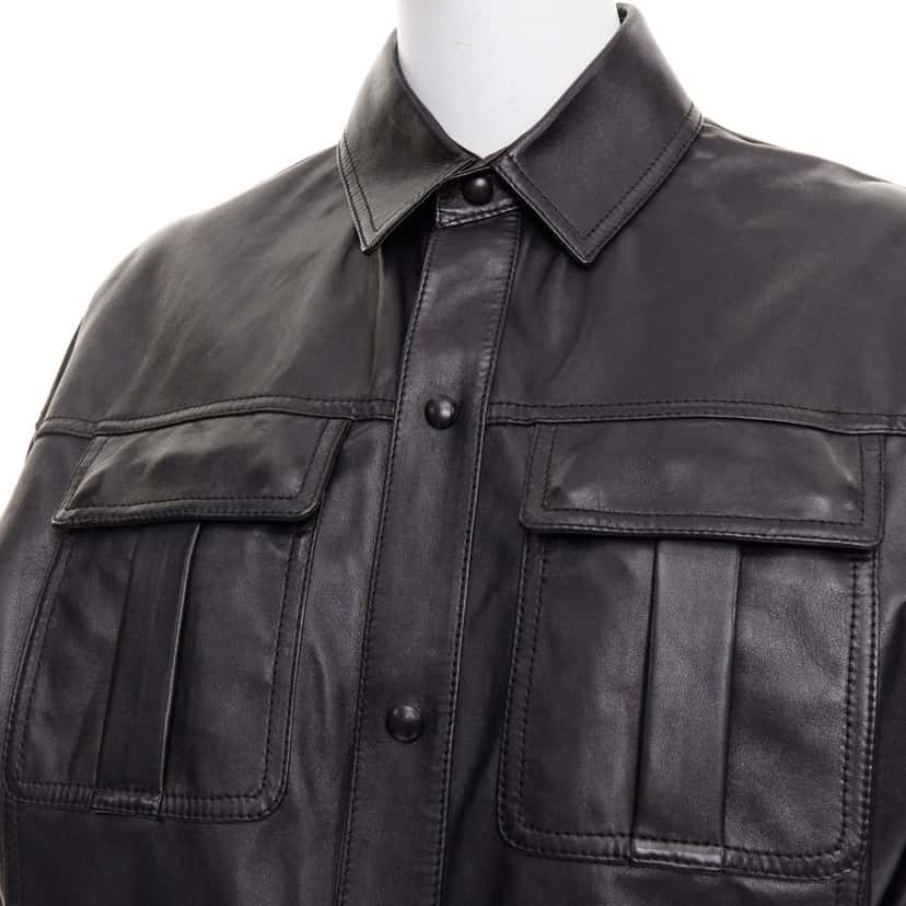 Saint Laurent Product Black Leather Very good condition - Back View