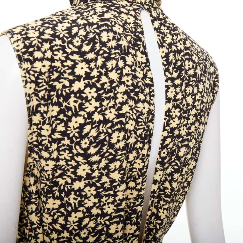 Celine Product Yellow Viscose Very good condition - Back View