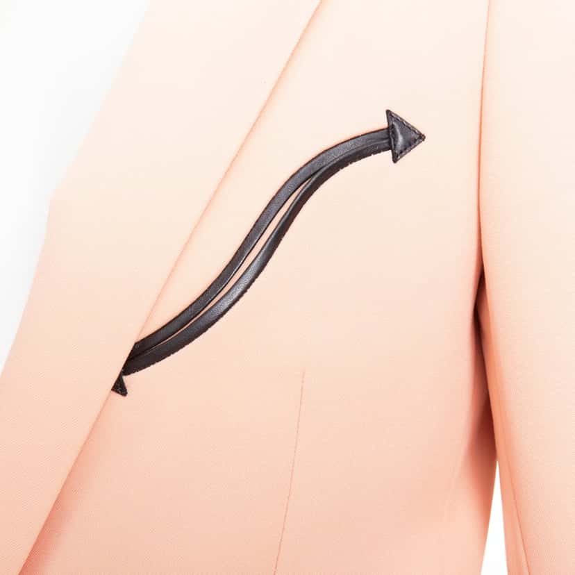 Saint Laurent Product Pink Wool Very good condition - Back View