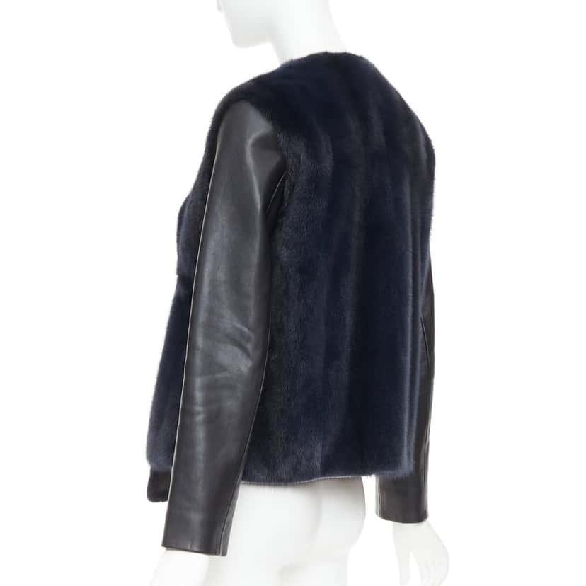 Dior Product Black Fur Very good condition - Back View