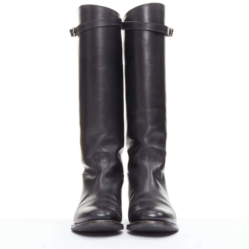 Church's Michelle G. Black Leather Fair condition - Model View