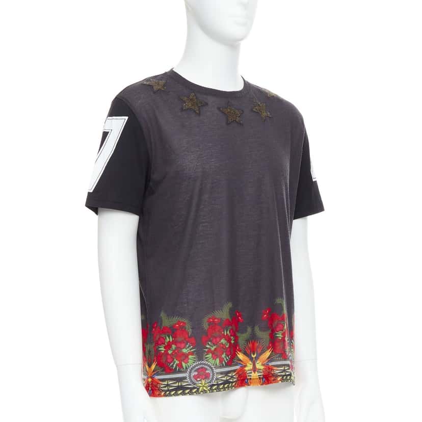 Givenchy Star Applique Shirt Black Polyester Very good condition - Inside View