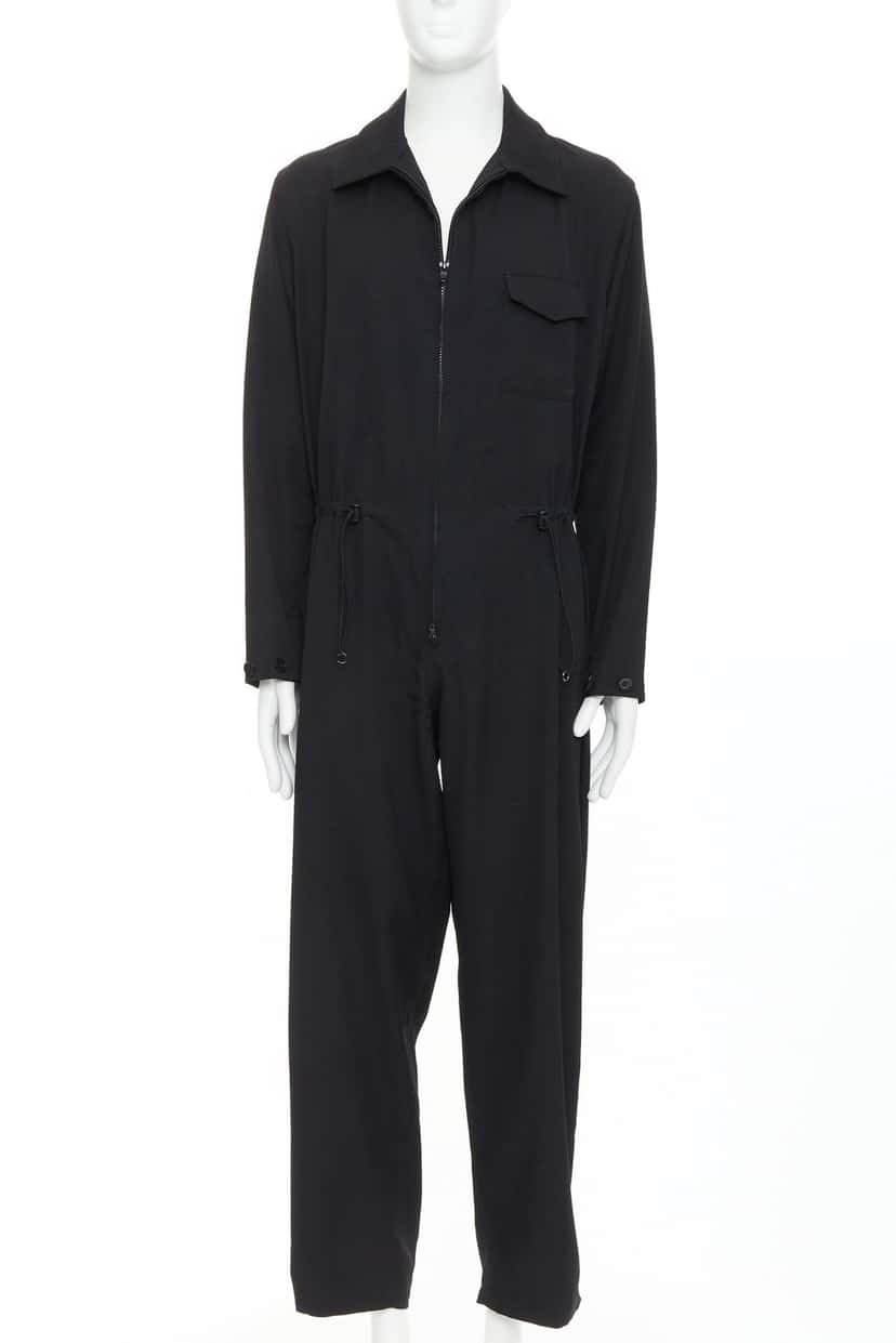 Yohji Yamamoto Product Black Wool Very good condition - Front View