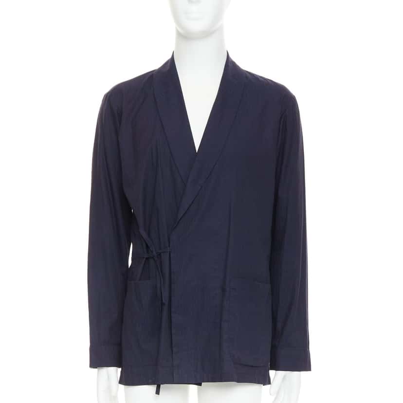 Dries Van Noten Product Navy Cotton Good condition - Front View