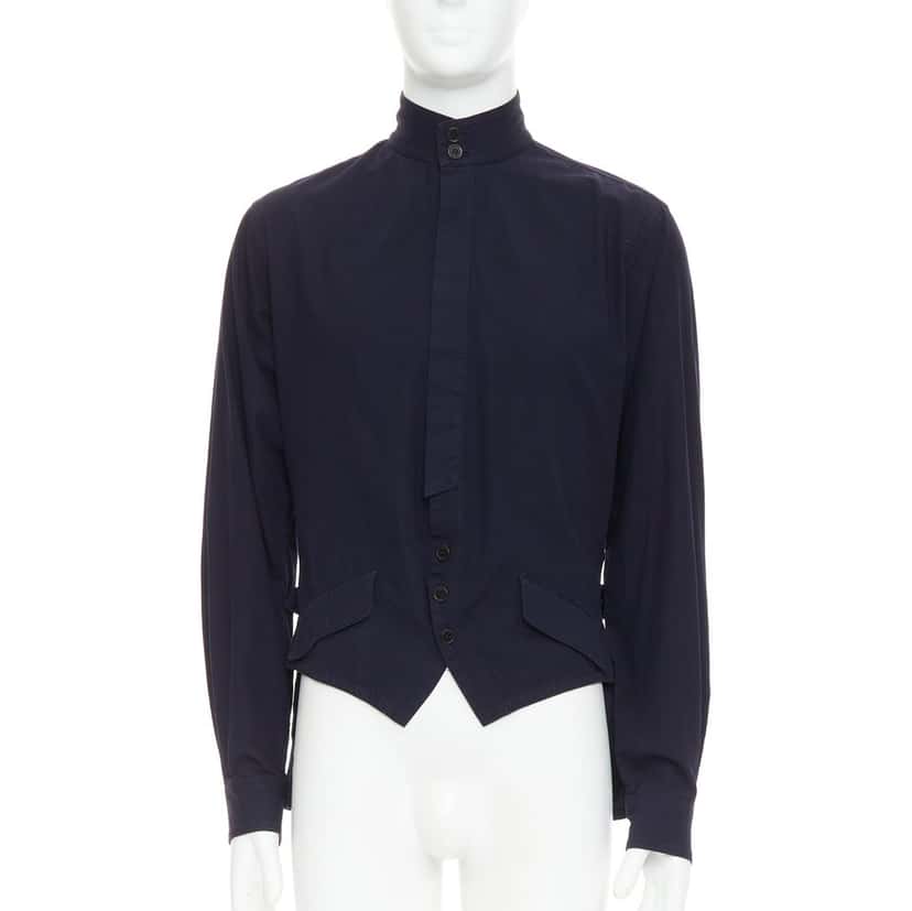 Yohji Yamamoto Product Navy Cotton Good condition - Front View