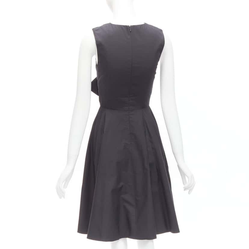 Prabal Gurung Striped Knot Tunic Black Cotton Never worn - Box View