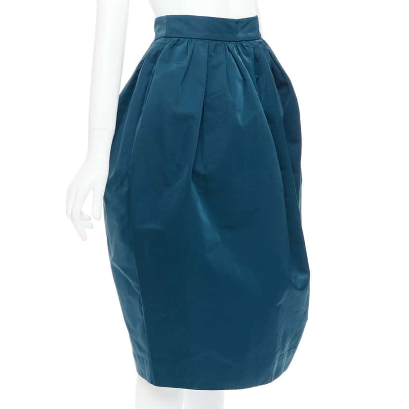 Rochas Bubble Cocktail Skirt Green Polyester Never worn, with tag - Inside View