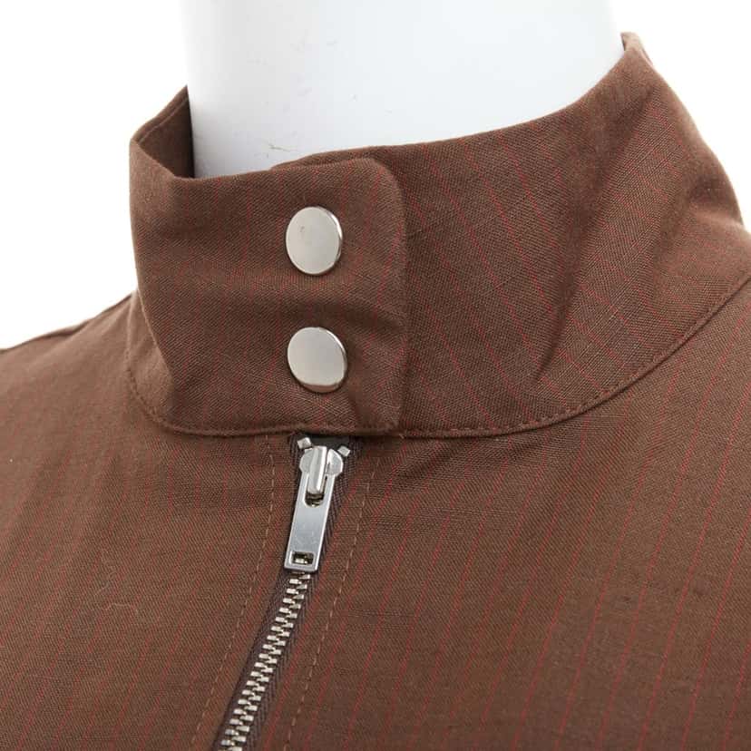 Paloma Wool Brown Sleeveless Top Brown Linen Never worn - Back View