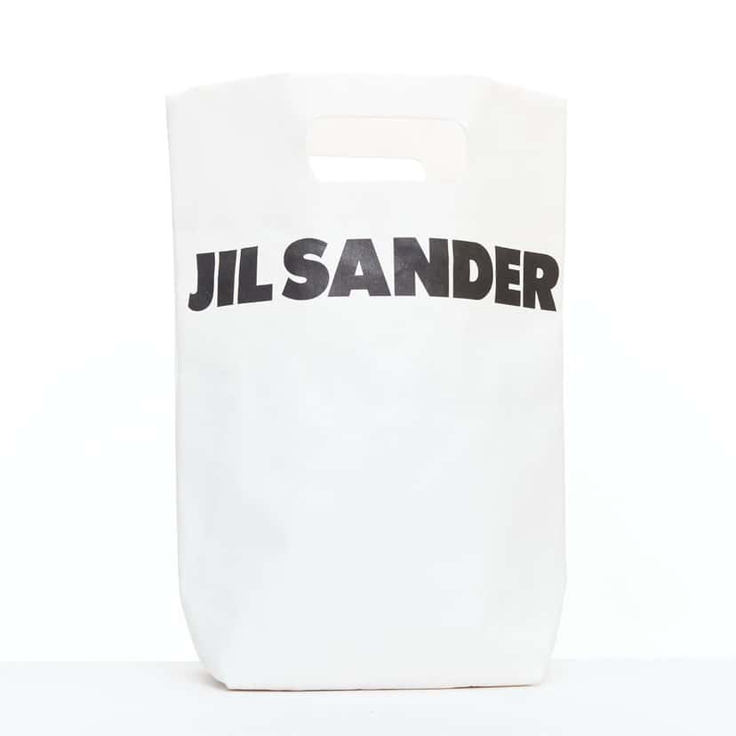 Jil Sander Check Sling Backpack Ecru Fair condition - Inside View