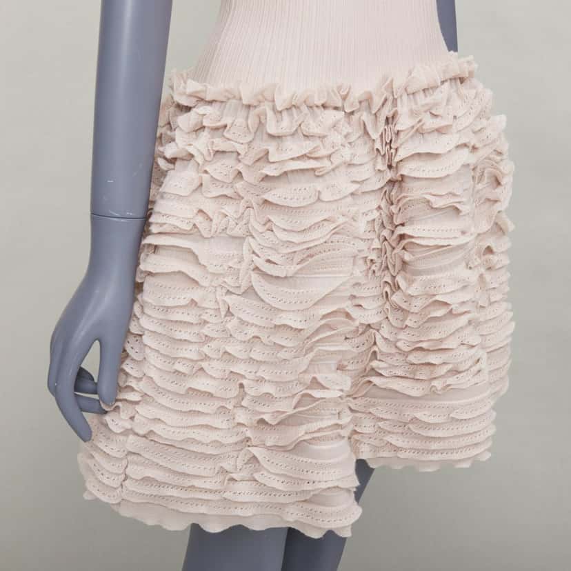 Alaia Product Beige Wool Very good condition - Back View