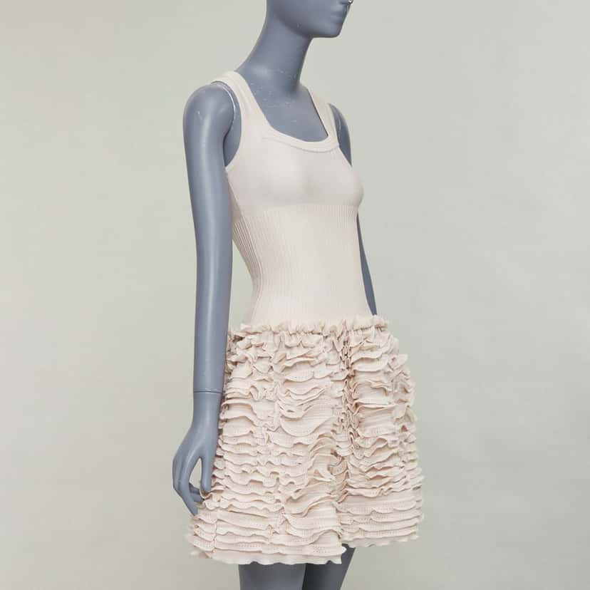 Alaia Product Beige Wool Very good condition - Inside View