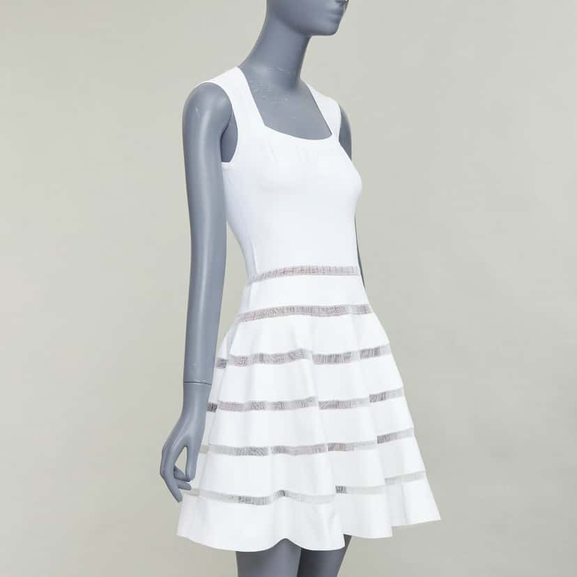 Alaia Product Ecru Viscose Very good condition - Inside View