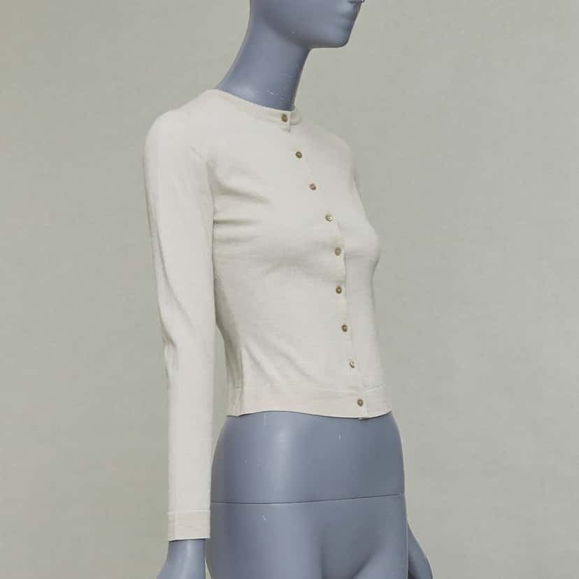 Alaia Product Ecru Wool Very good condition - Model View