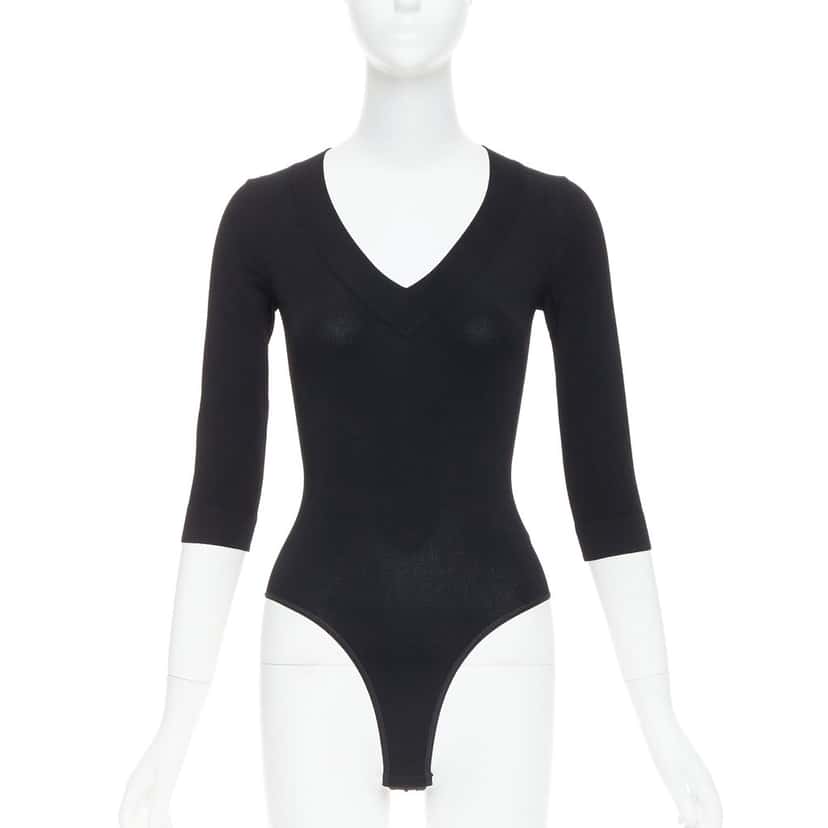 Alaia Product Black Viscose Very good condition - Front View