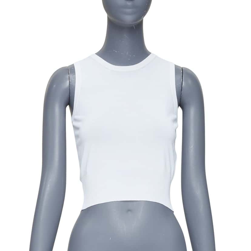 Alaia Product White Viscose Very good condition - Front View