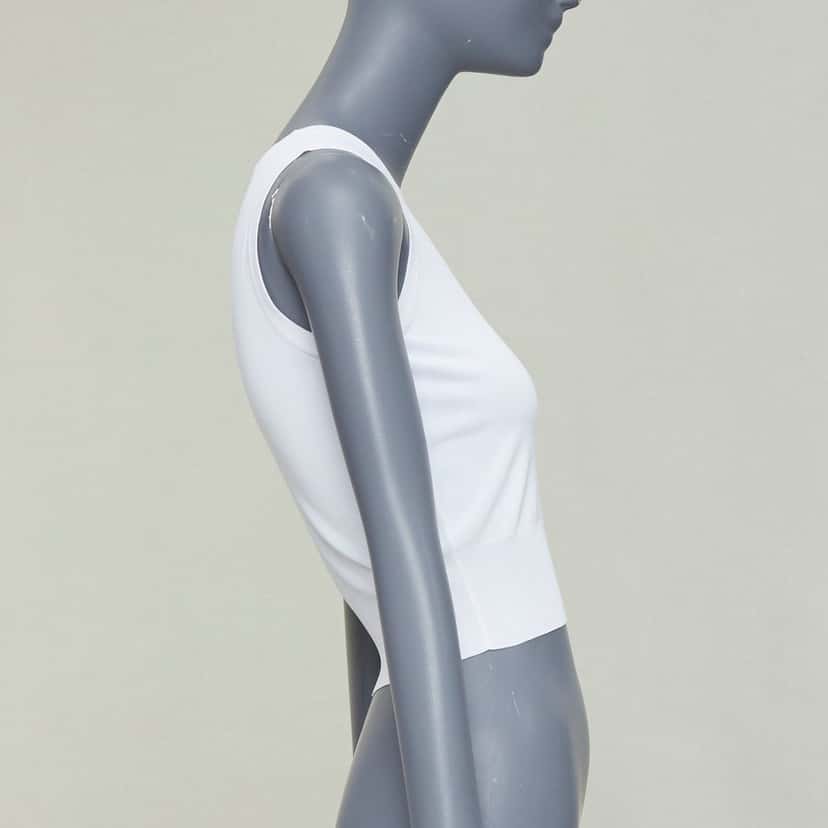 Alaia Product White Viscose Very good condition - Model View