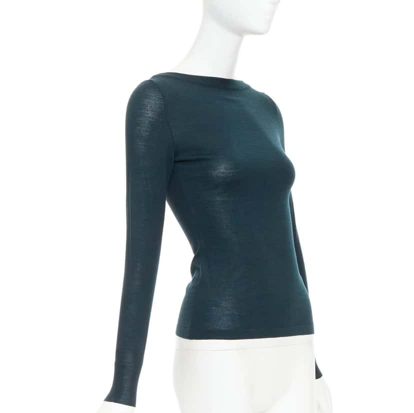 Alaia Product Green Wool Very good condition - Inside View