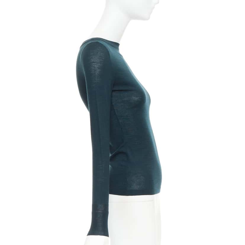 Alaia Product Green Wool Very good condition - Model View