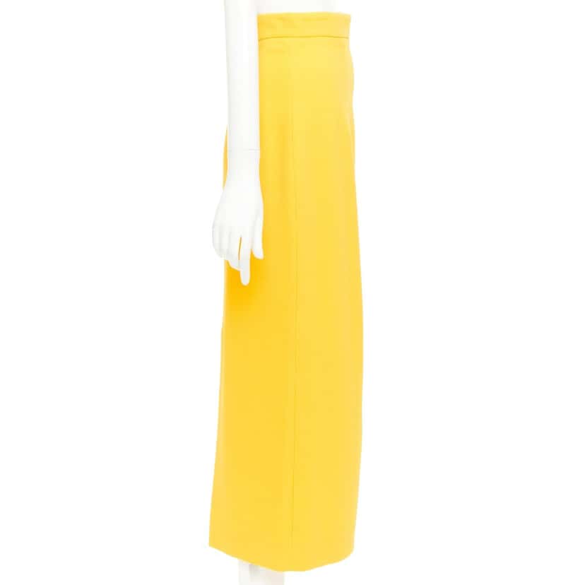 Emilia Wickstead Product Yellow Polyester Never worn, with tag - Model View