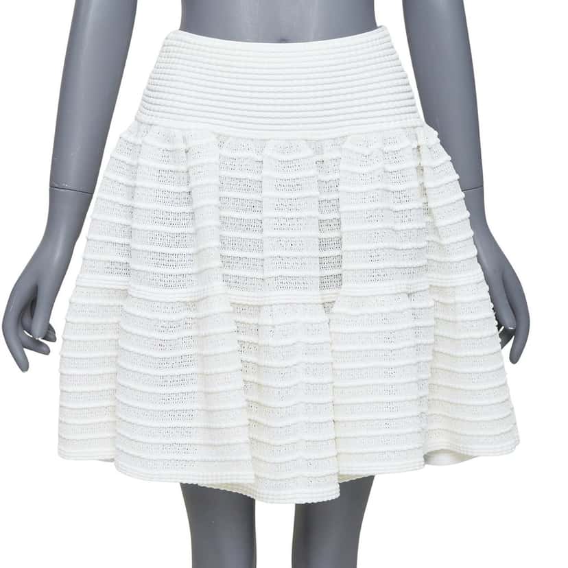 Alaia Product Ecru Viscose Very good condition - Front View