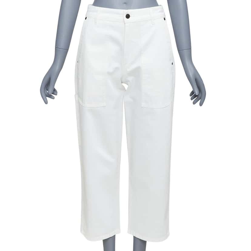 The Row Product White Cotton Very good condition - Front View