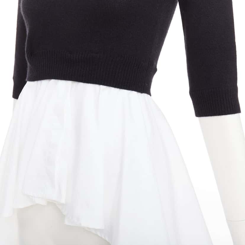 Alexander McQueen Product Black Wool Very good condition - Back View