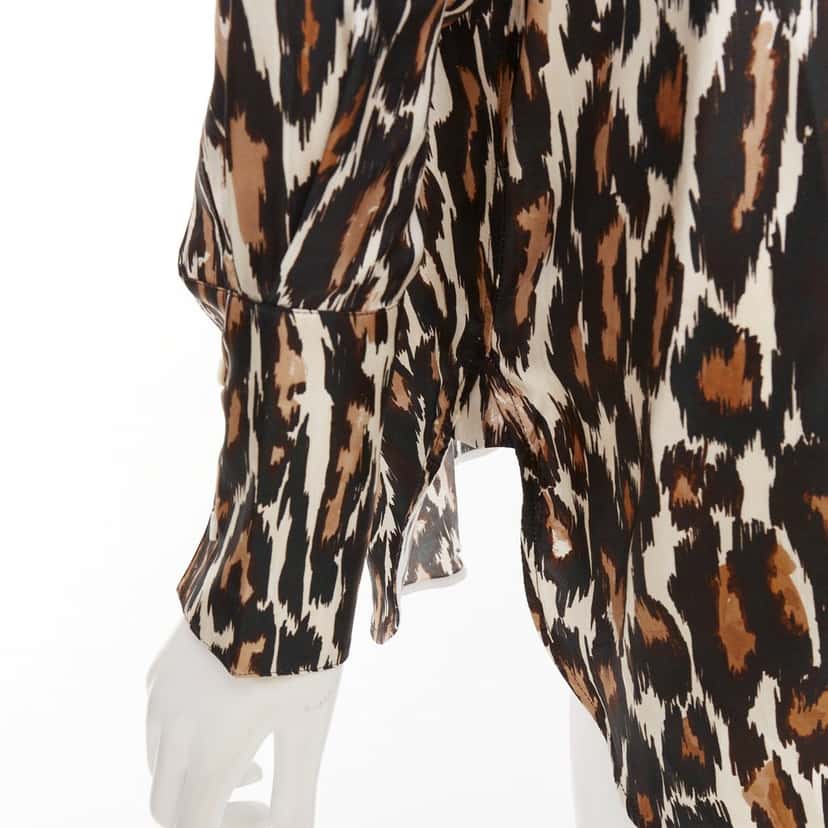 Calvin Klein Product Brown Silk Very good condition - Back View