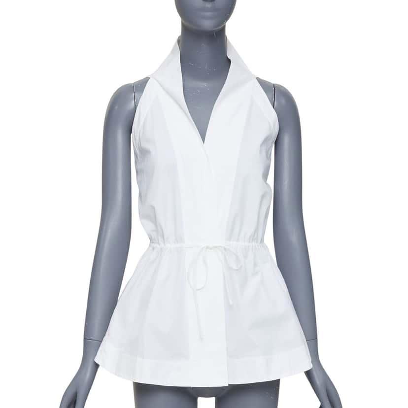 Alaia Product Ecru Cotton Very good condition - Front View