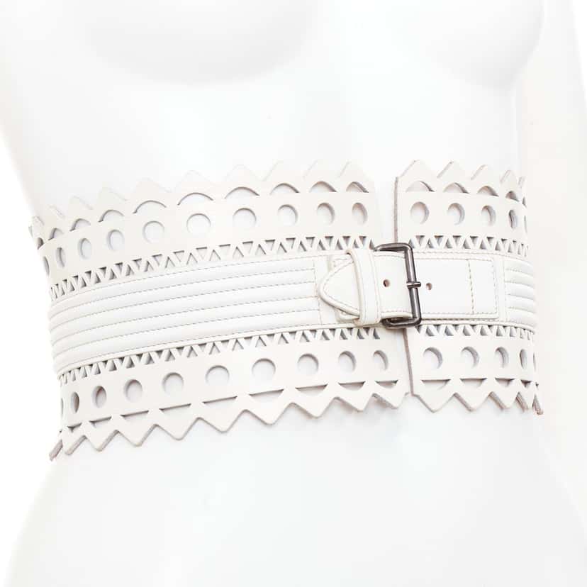 Alaia Product White Leather Good condition - Inside View