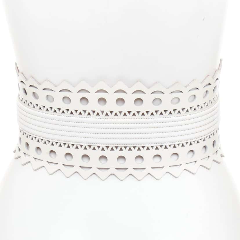 Alaia Product White Leather Good condition - Box View