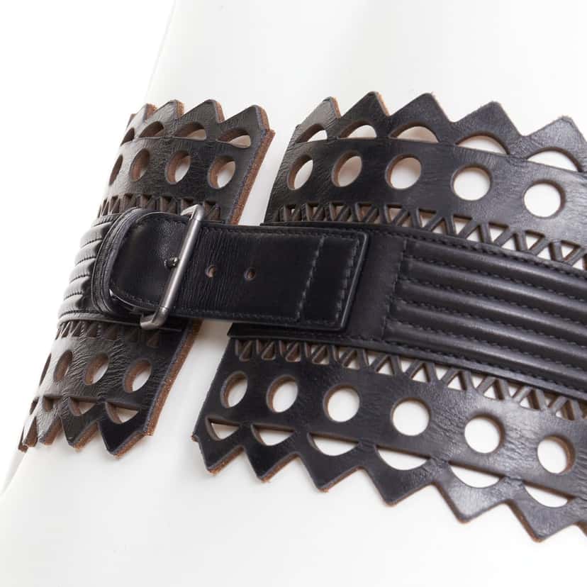 Alaia Product Black Leather Very good condition - Back View