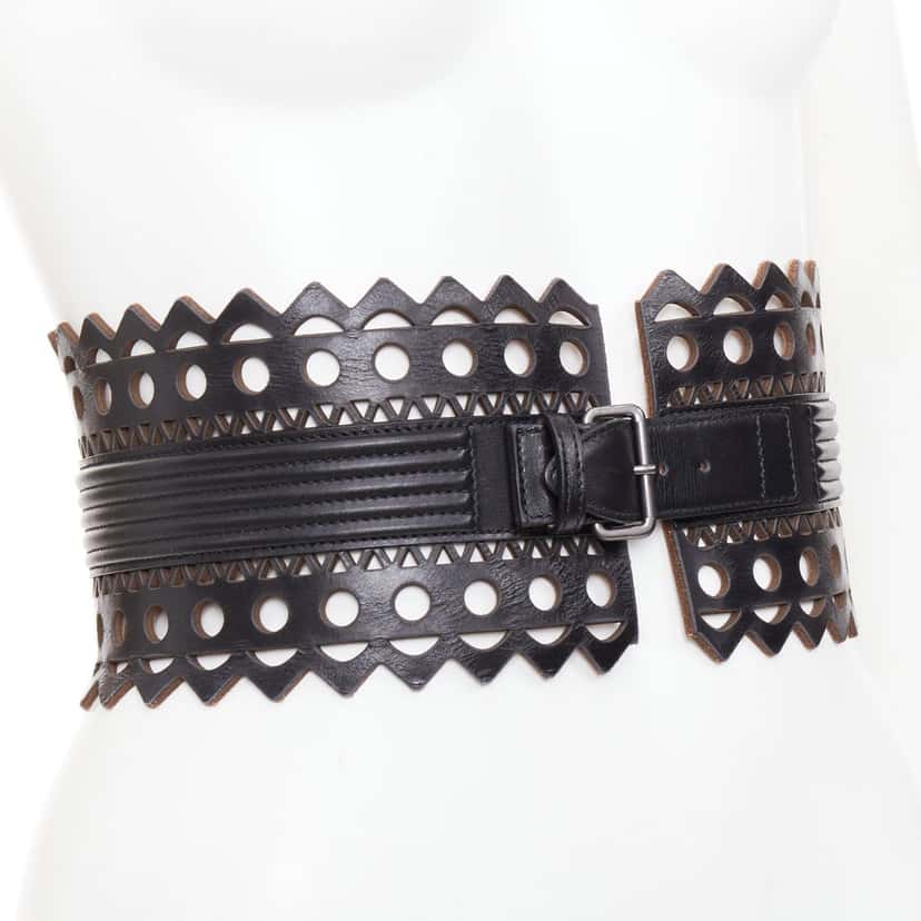 Alaia Product Black Leather Very good condition - Inside View