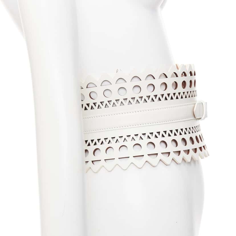 Alaia Product White Leather Very good condition - Inside View